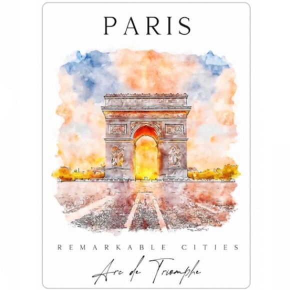 Paris France Arc de Triomphe Magnet - Picture 2 of 3